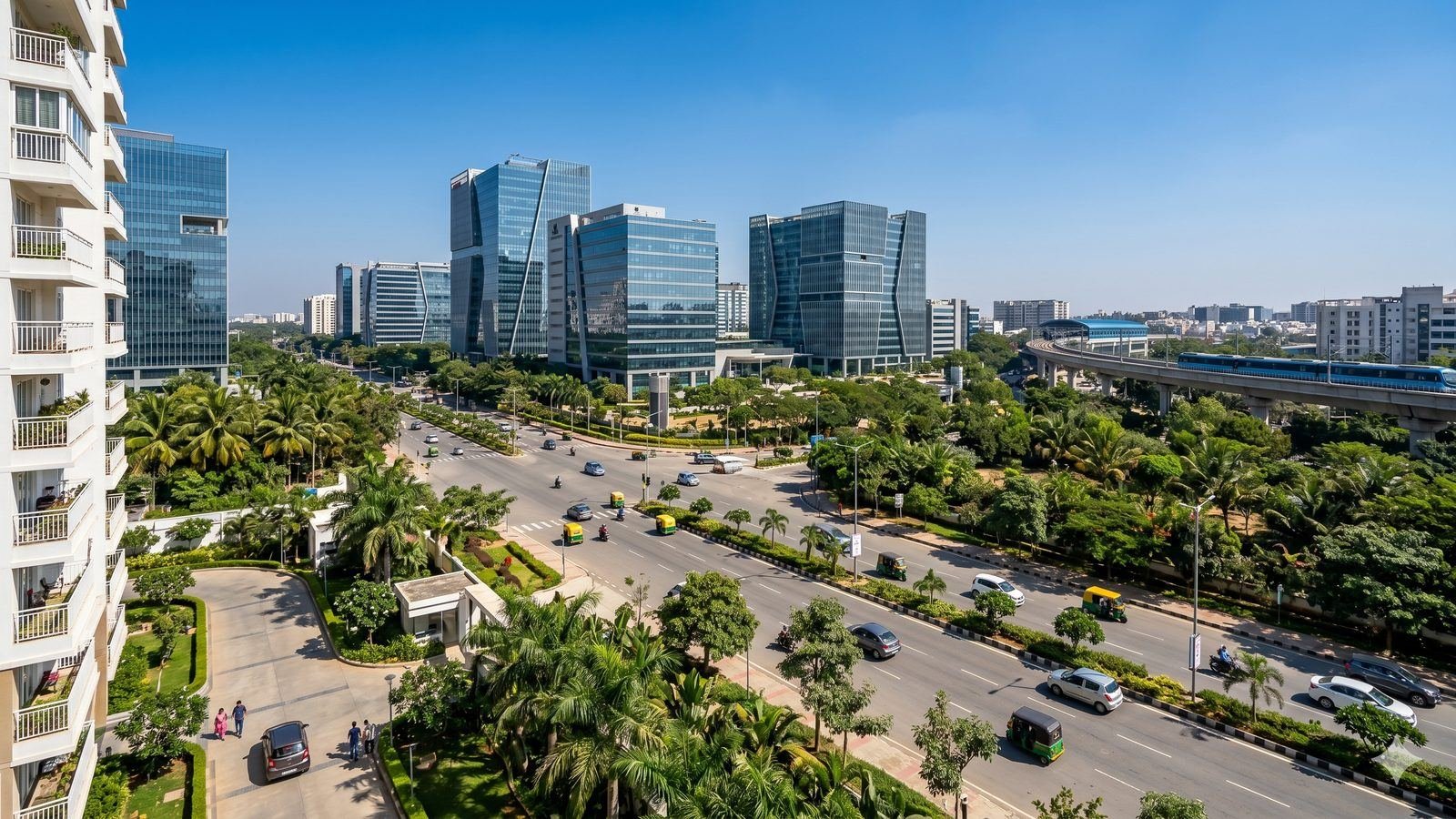 Bangalore cityscape