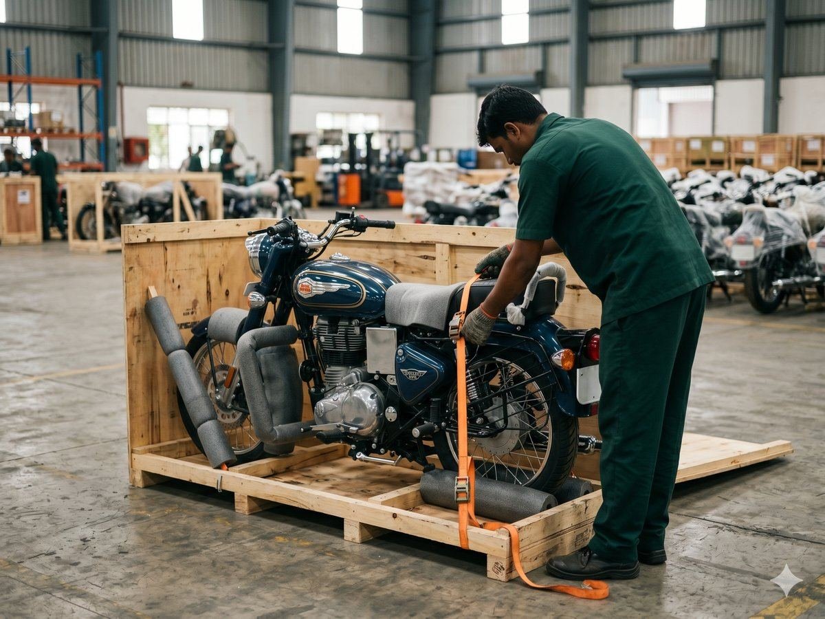Bike Transport service by Gati