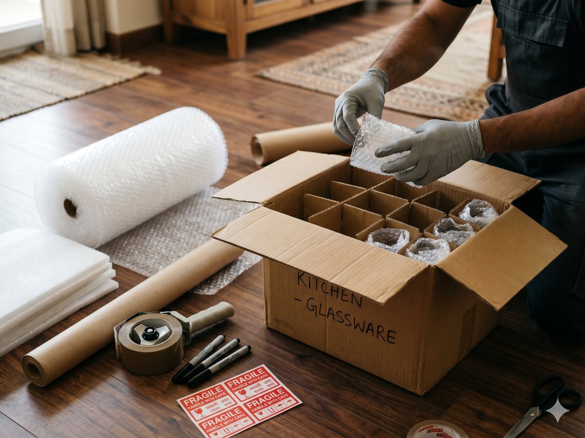 Packing Unpacking service by Gati